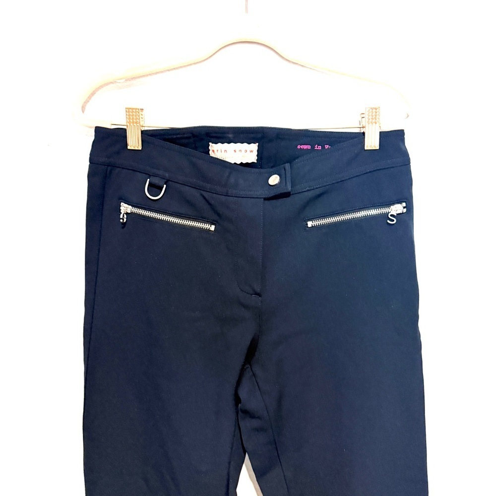 Erin Snow Size 6 Navy Ski pants - Picture 2 of 8